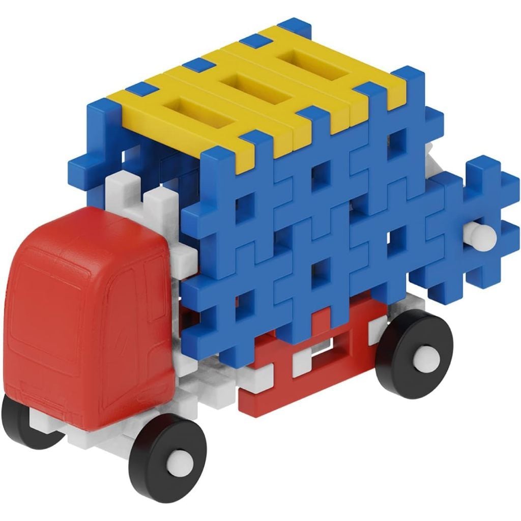 Bộ đồ chơi khối lắp rắp Gakken New Block _ Vehicle Set