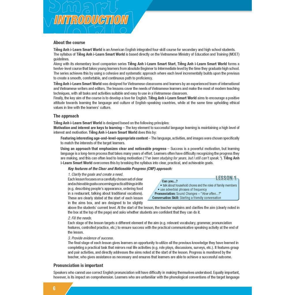 Tiếng Anh 10 i-Learn Smart World Teacher