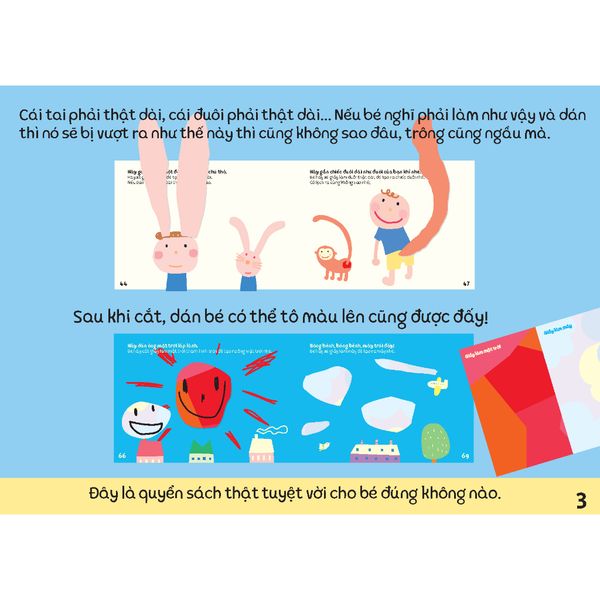 Cắt Dán Dành Cho Bé Mới Bắt Đầu - Tủ sách vui để học