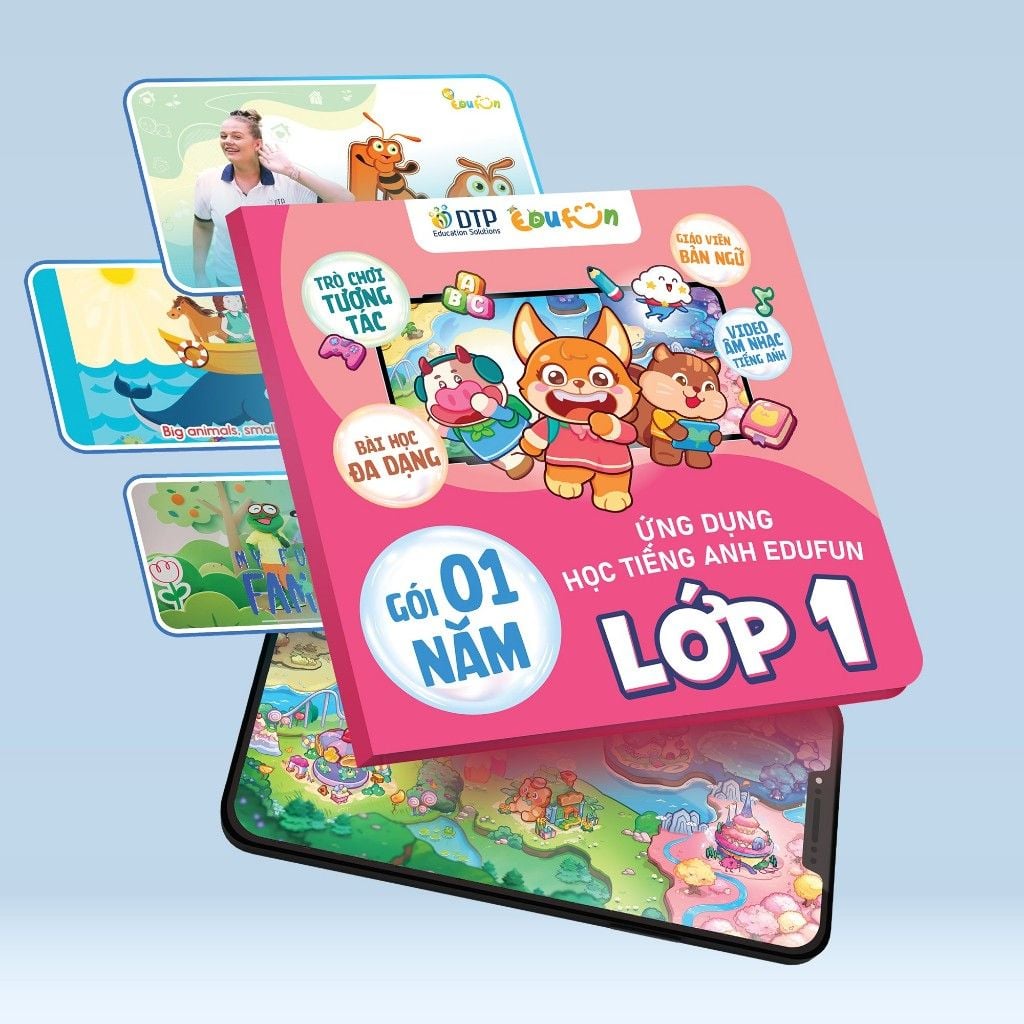 E-voucher - Edufun Premium lớp 1