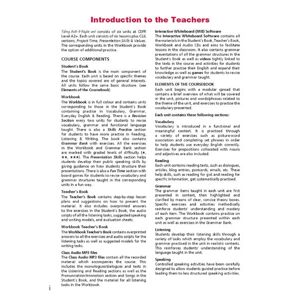 Tiếng Anh 9 Right On! Teacher