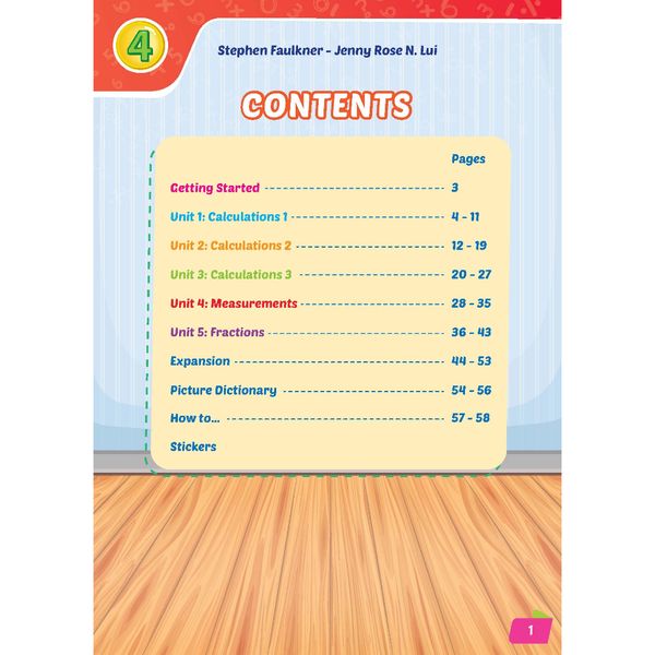 i-Learn English for Math 4 Student