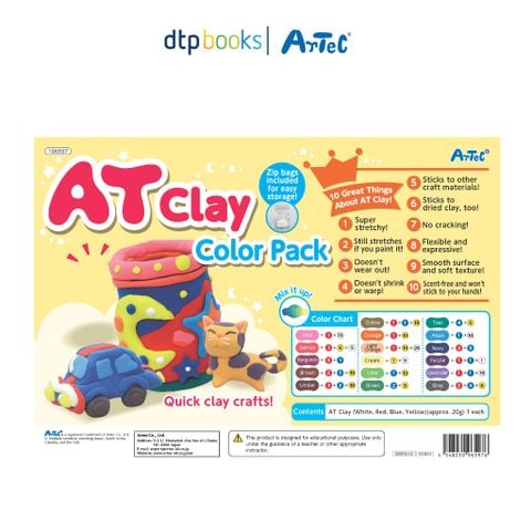 Đồ chơi đất nặn Artec - Bộ 4 màu