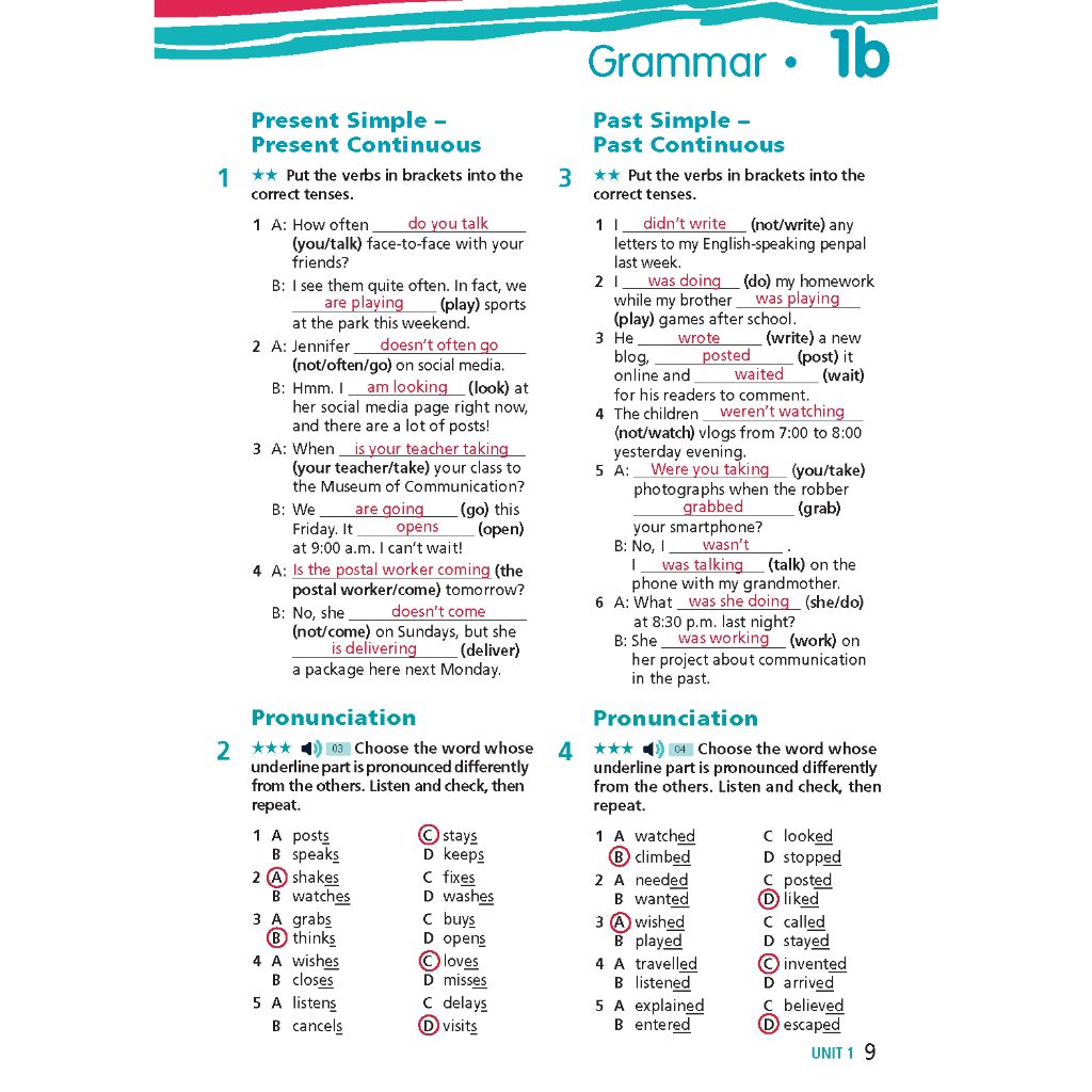 Tiếng Anh 9 Right On! - Workbook Teacher