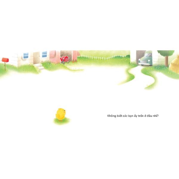 Gà con Piyo Chơi trốn tìm - Sách tranh Pop-up