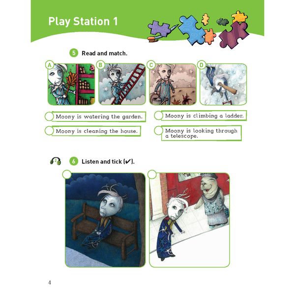 Helbling Young Reader - Moony Goes on Holiday