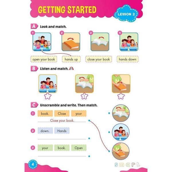 Bài tập bổ trợ Tiếng Anh 3 i-Learn Smart Start