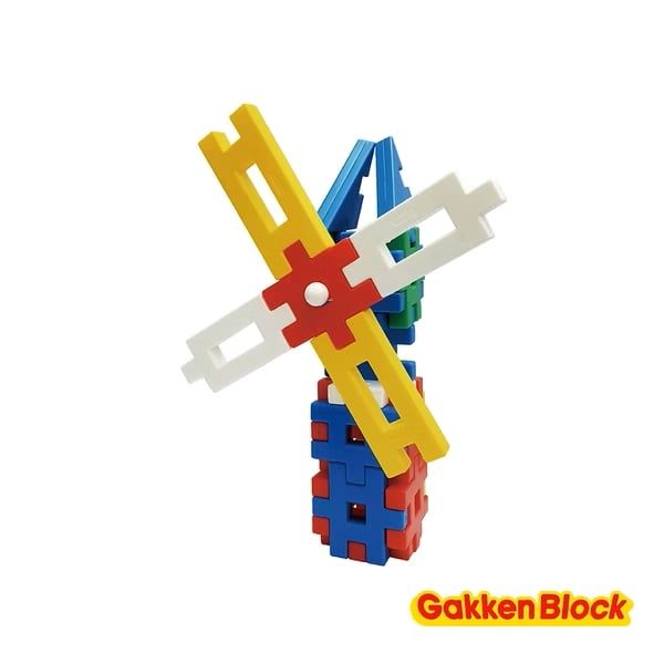 Bộ đồ chơi khối lắp ráp My Gakken Block Starter - Yellow