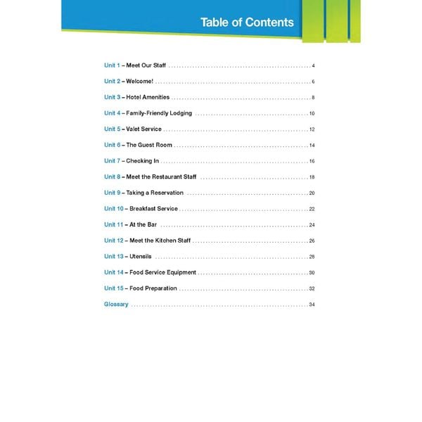 Career Paths Hotels & Catering (Esp) Student