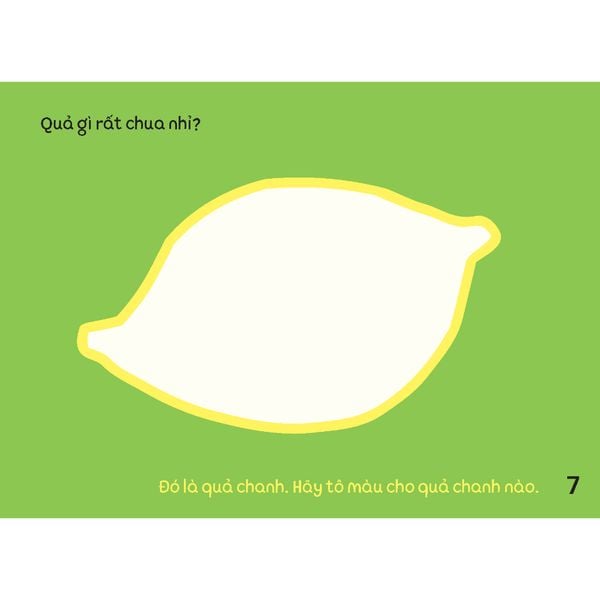 Tô Màu Dành Cho Bé Mới Bắt Đầu - Tủ sách vui để học - Tủ sách Ehon cho bé