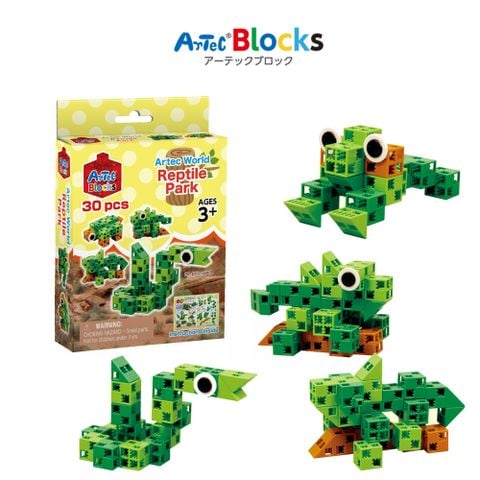Bộ đồ chơi lắp ghép Artec Thế giới - Công viên bò sát