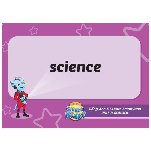 Tiếng Anh 5 i-Learn Smart Start - Flashcards