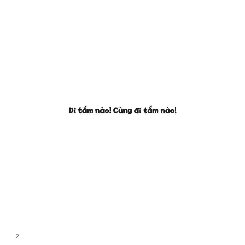 Cùng tắm nào! - Tủ sách Ehon cho bé - Sách tranh Ehon Gấu con Kuma