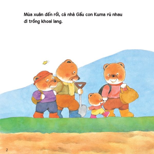 Sách tranh Ehon gấu con Kuma - Những chuyện nhỏ hàng ngày (Bìa mềm)