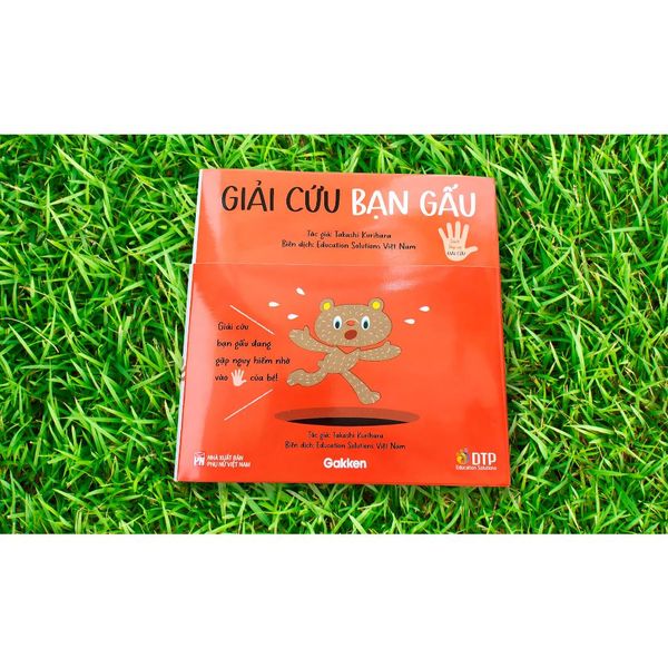 Giải Cứu Bạn Gấu - Sách Pop-Up Giải cứu - Tủ sách Ehon cho bé