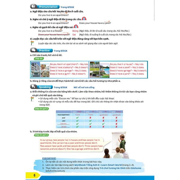 Học tốt Tiếng Anh 6 i-learn Smart World