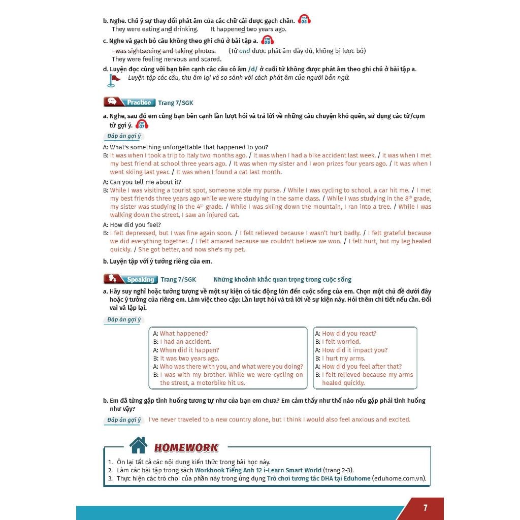 Học tốt Tiếng Anh 12 i-Learn Smart World