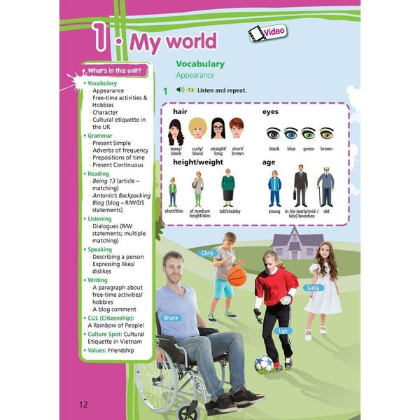 Tiếng Anh 7 Right On! Student