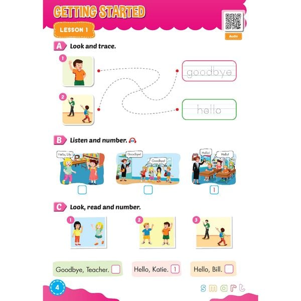 Bài tập Bổ trợ Tiếng Anh 1 i-Learn Smart Start