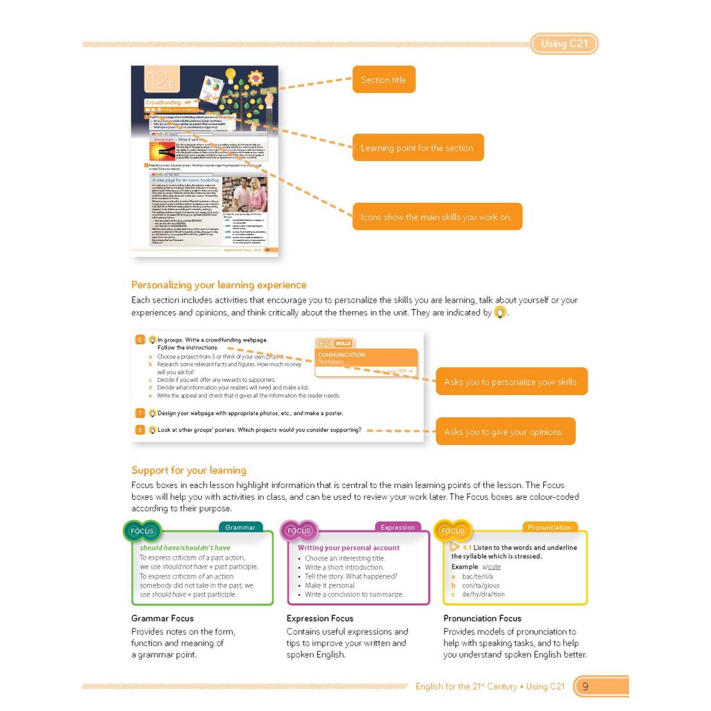 C21 - English for the 21st Century 2nd Edition Level 5 - Course Book