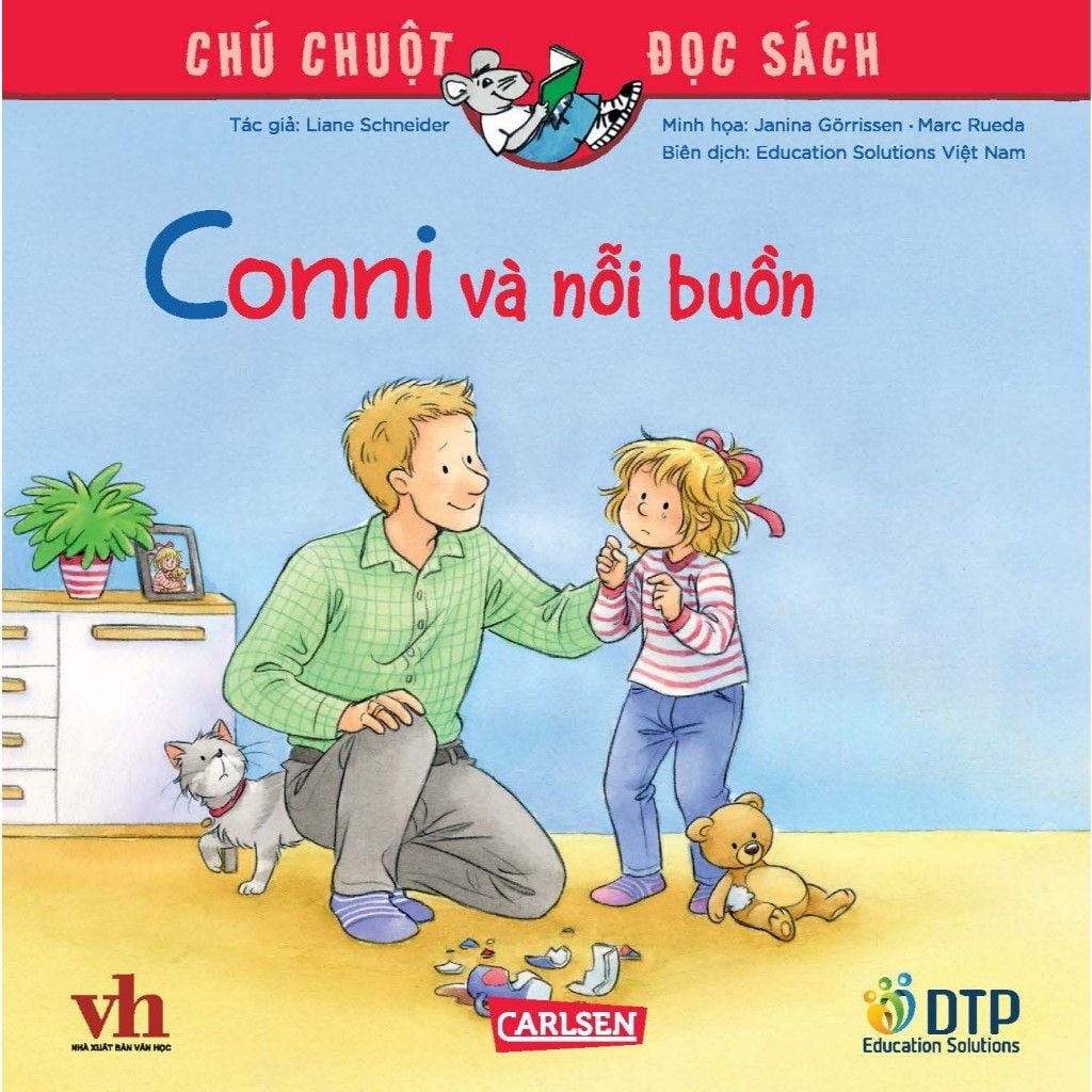 Combo truyện Conni và những câu chuyện hàng ngày combo 2 - chú chuột đọc sách