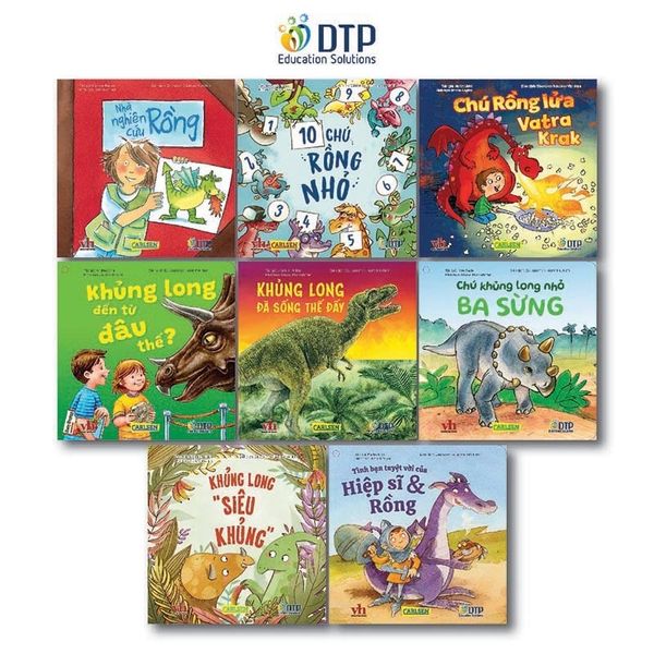 Sách - Dtpbooks - Khủng long và Rồng của Pixi - Tuyển tập PIXI Biết Tuốt