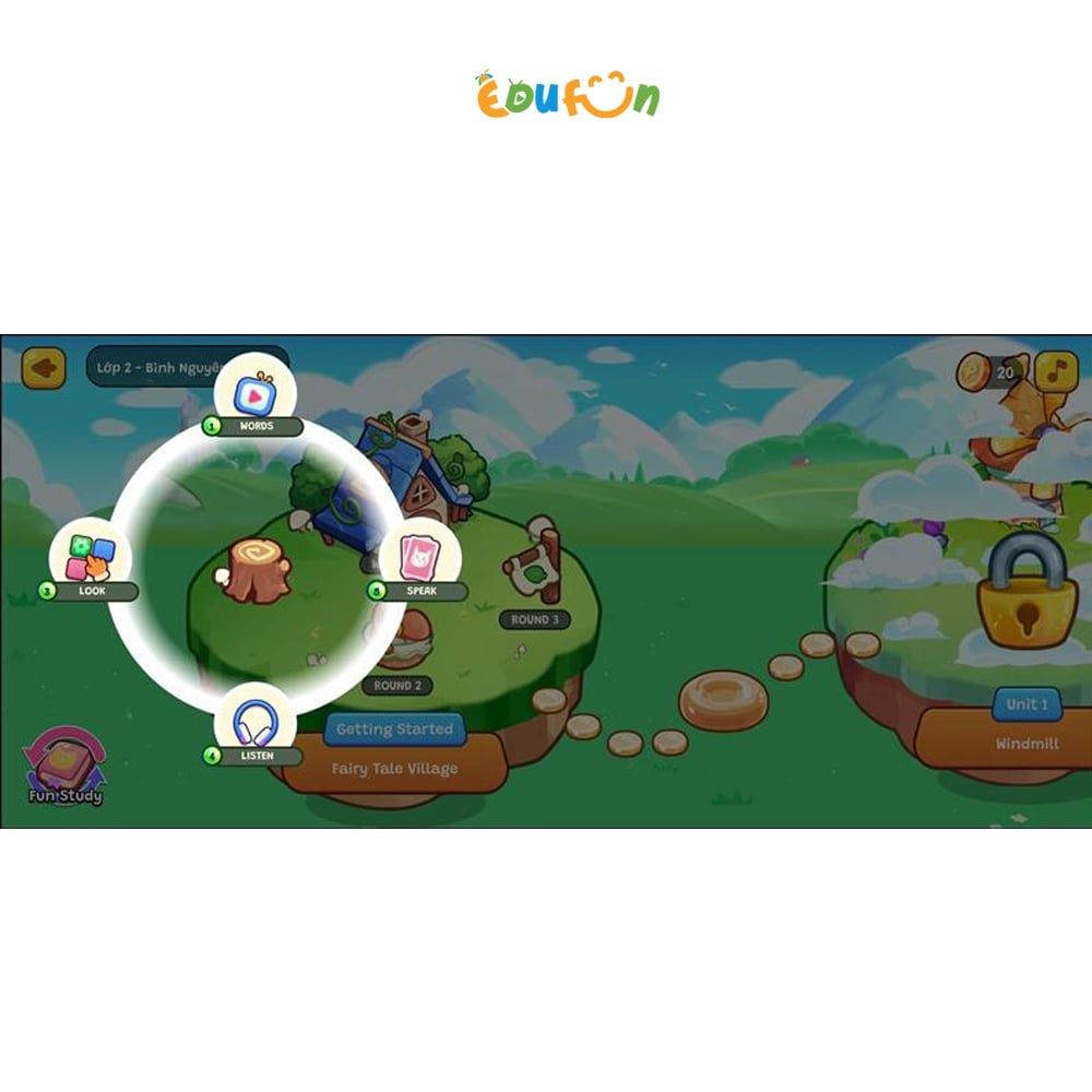 E-voucher - Gói Edufun Premium lớp 2 + [Bộ quà tặng SGK i-Learn smart start + 2 truyện đọc]