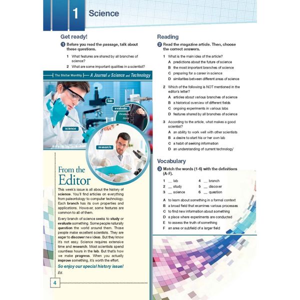 Career Paths Science (Esp) Student