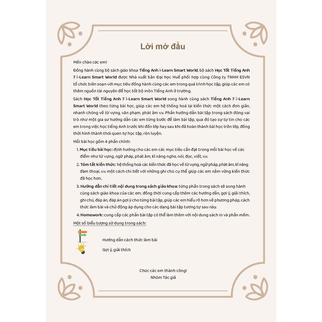 Học tốt Tiếng Anh 7 i-Learn Smart World