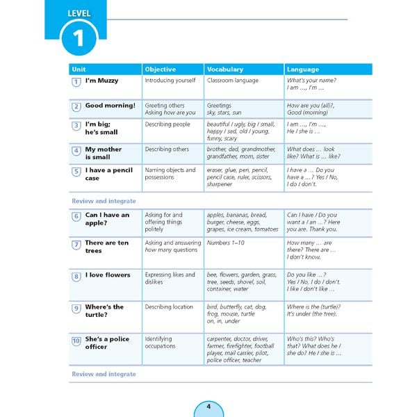 English With Muzzy Level 1 Student Book