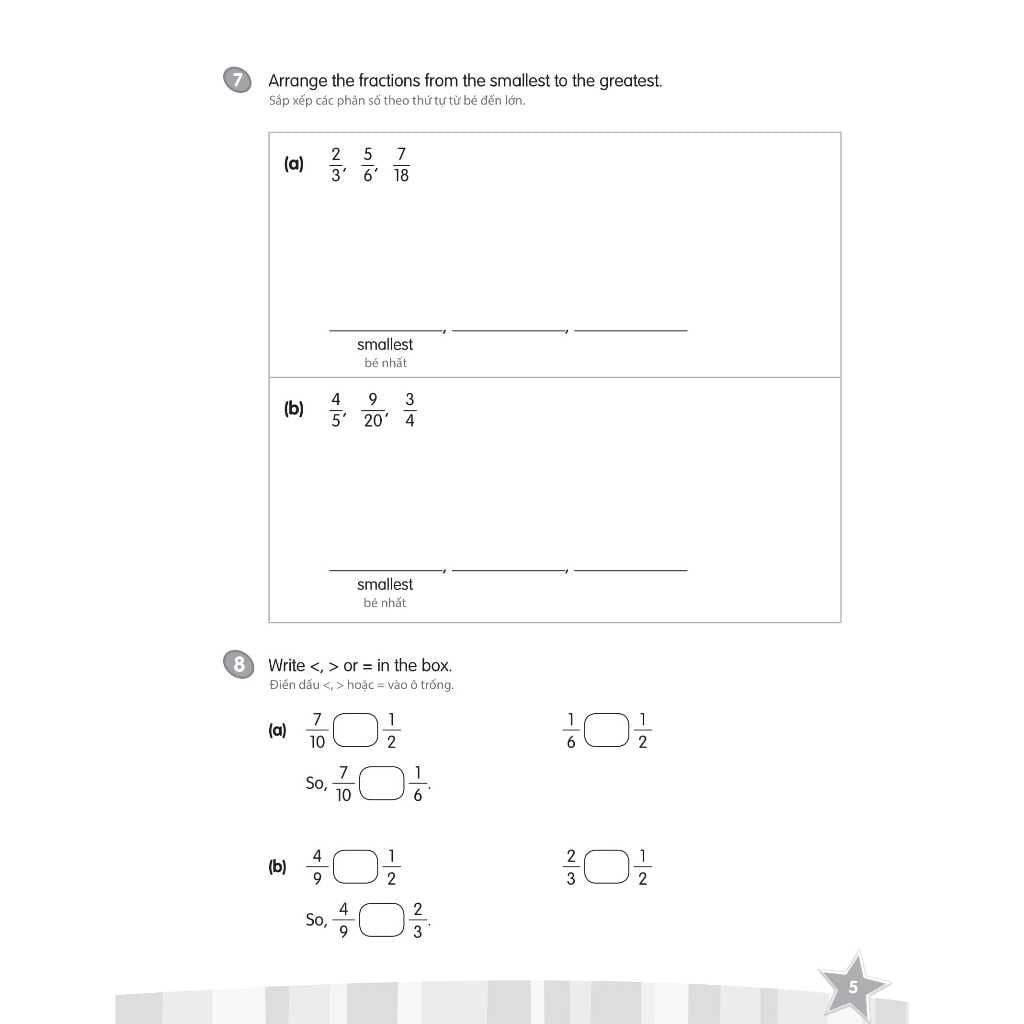 i-Learn Smart Maths Grade 5 Workbook Part 1 (ENG-VN)