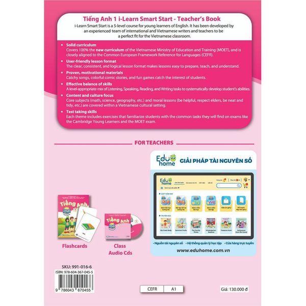 Tiếng Anh 1 i-Learn Smart Start – Teacher