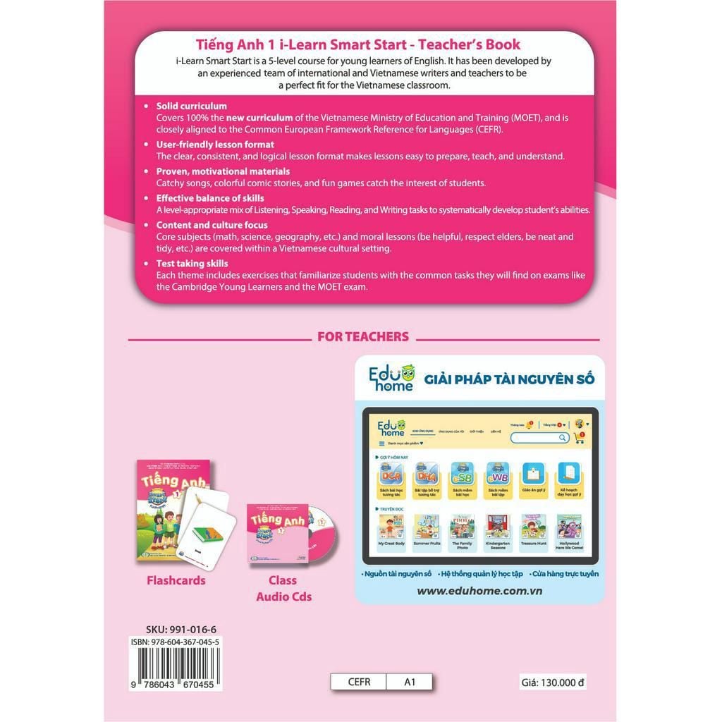 Tiếng Anh 1 i-Learn Smart Start – Teacher