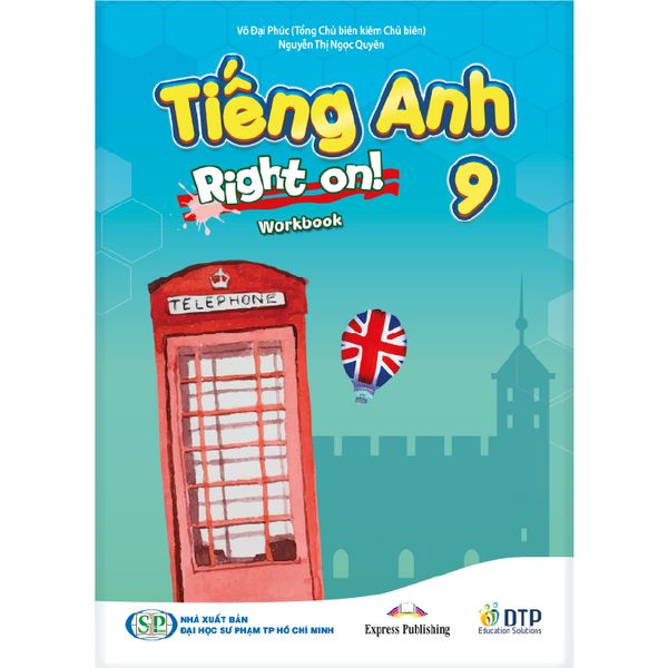 Tiếng Anh 9 Right On! - Gói mở rộng nâng cao (SB, WB, NB, BTBT)
