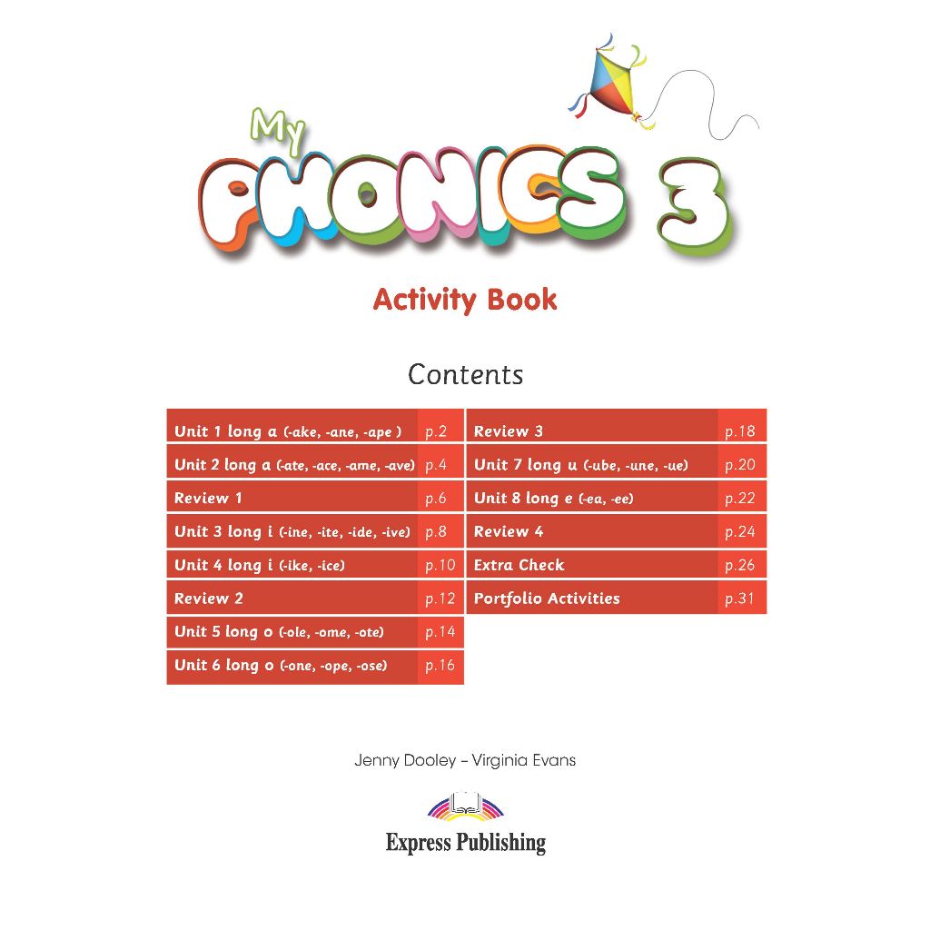 My Phonics 3 Activity Book (Int)