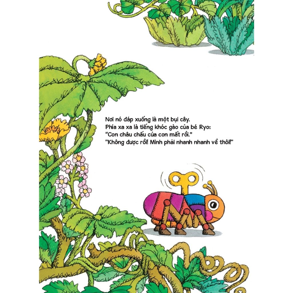 Con châu chấu đồ chơi - Tủ sách nuôi dưỡng tâm hồn