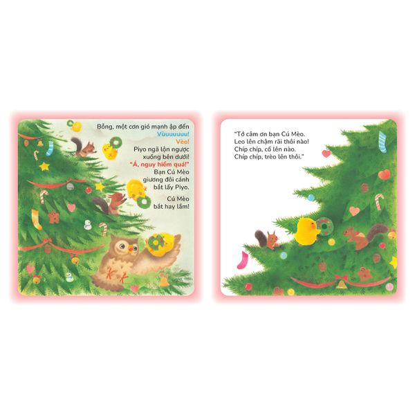 Dtpbooks - Gà con Piyo Chúc mừng giáng sinh