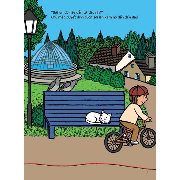 Sợi len đỏ và 100 chú mèo - Tủ sách nuôi dưỡng tâm hồn