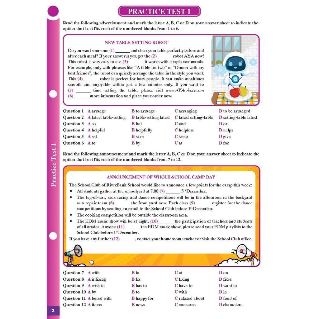 Practice Tests Grade 10
