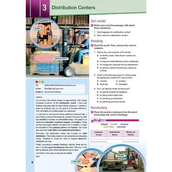 Career Paths Logistics (Esp) Student