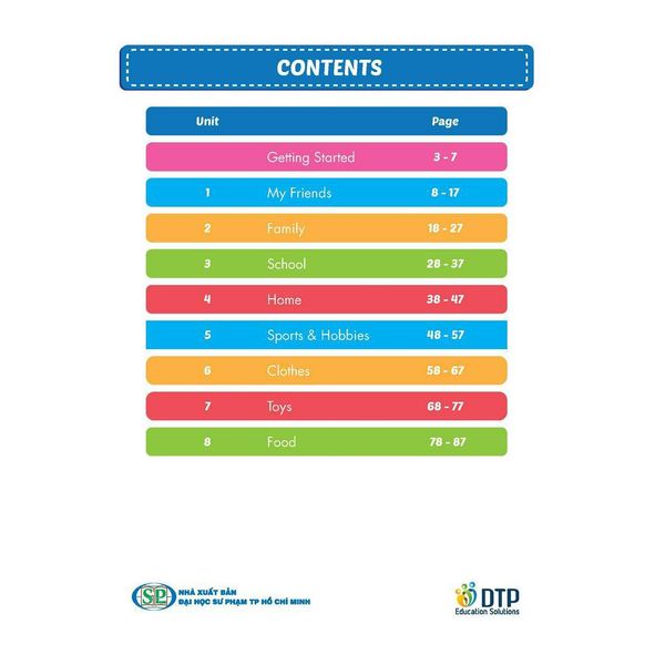 Tiếng Anh 3 i-Learn Smart Start Workbook