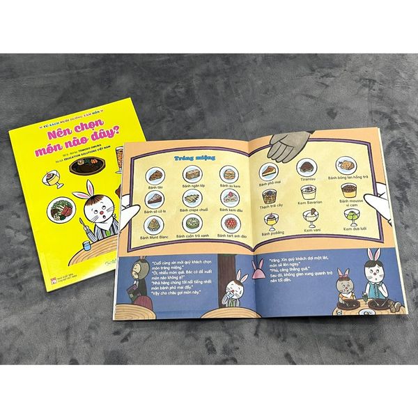 Nên chọn món nào đây? - Tủ sách nuôi dưỡng tâm hồn