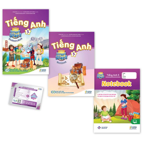 Tiếng Anh 5 i-Learn Smart Start - Gói số hóa giáo dục siêu tiết kiệm (SB, WB, NB, Digital Pack)