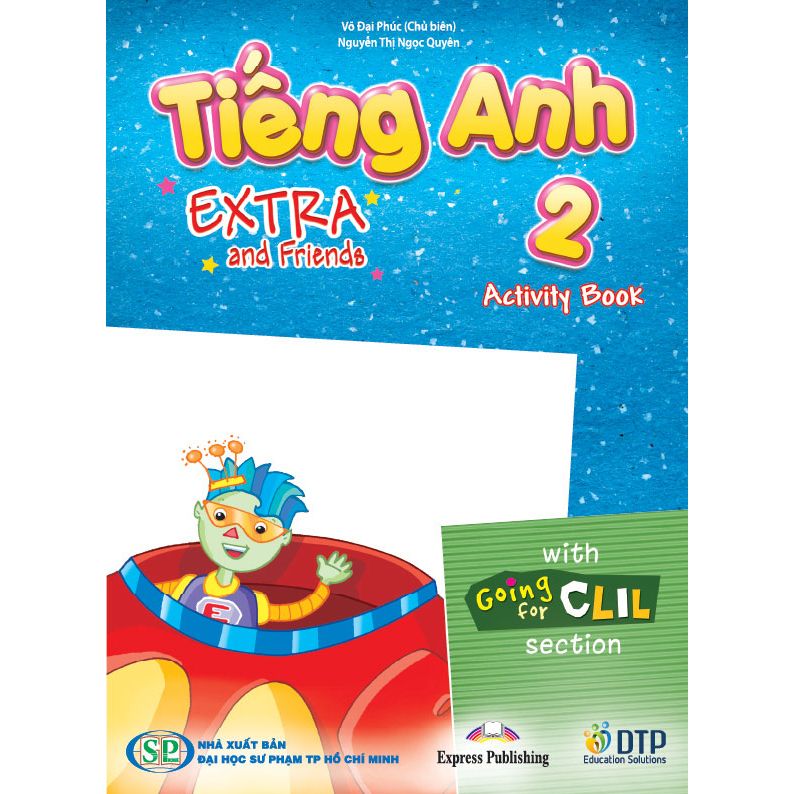 Tiếng Anh 2 Extra and Friends pack (SB, WB, Notebook)