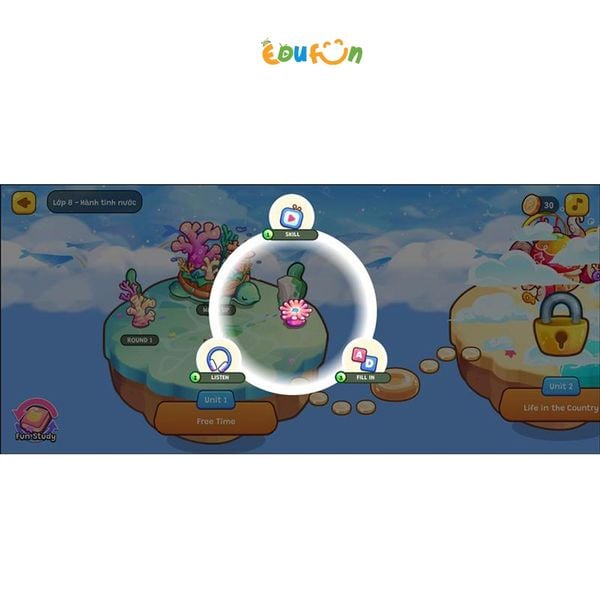 E-voucher - Edufun Premium lớp 8