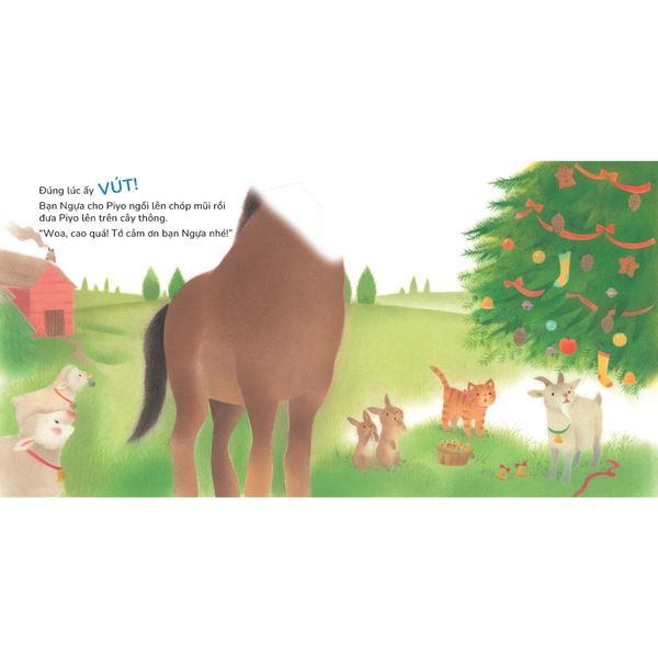 Dtpbooks - Gà con Piyo Chúc mừng giáng sinh