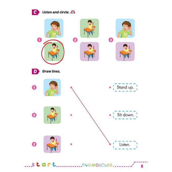 Tiếng Anh 1 i-Learn Smart Start – Workbook