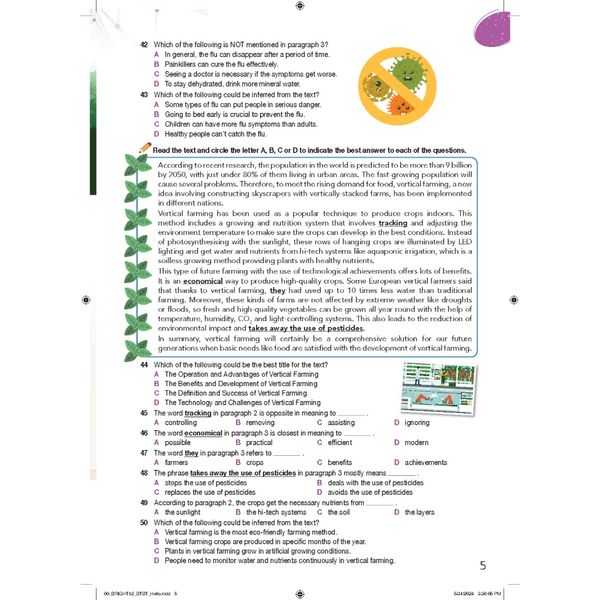 Bài tập Bổ trợ Tiếng Anh 12 Bright