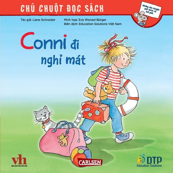 Combo truyện Conni và thế giới xung quanh - Chú chuột đọc sách