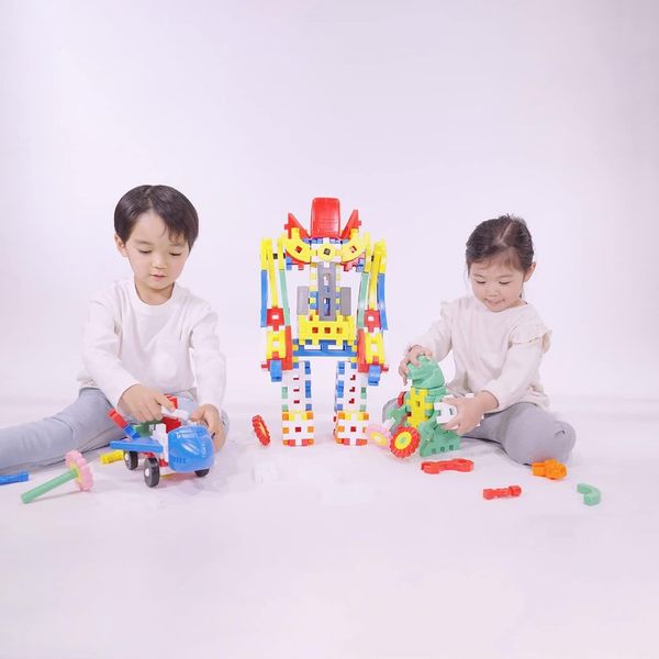 Bộ đồ chơi lắp rắp Gakken New Block _ Variety set